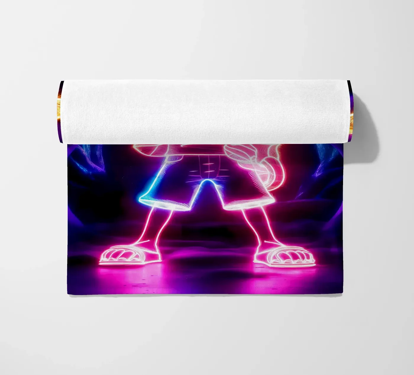 Monkey D. Luffy beach towel by Agus Creative