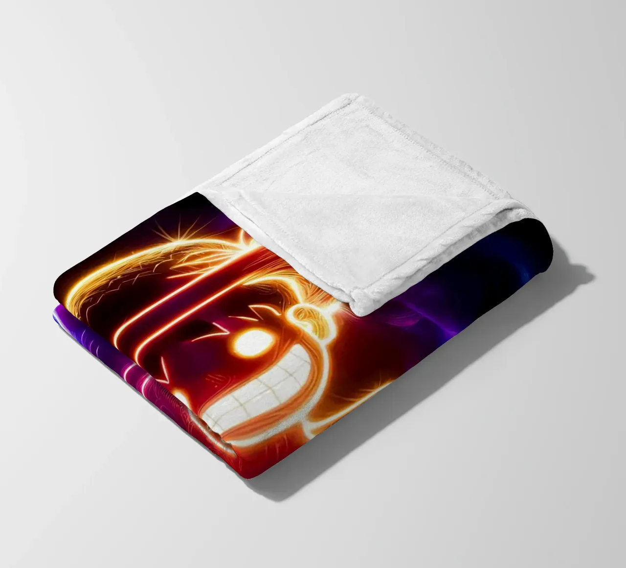 Monkey D. Luffy coperta in pile da Agus Creative