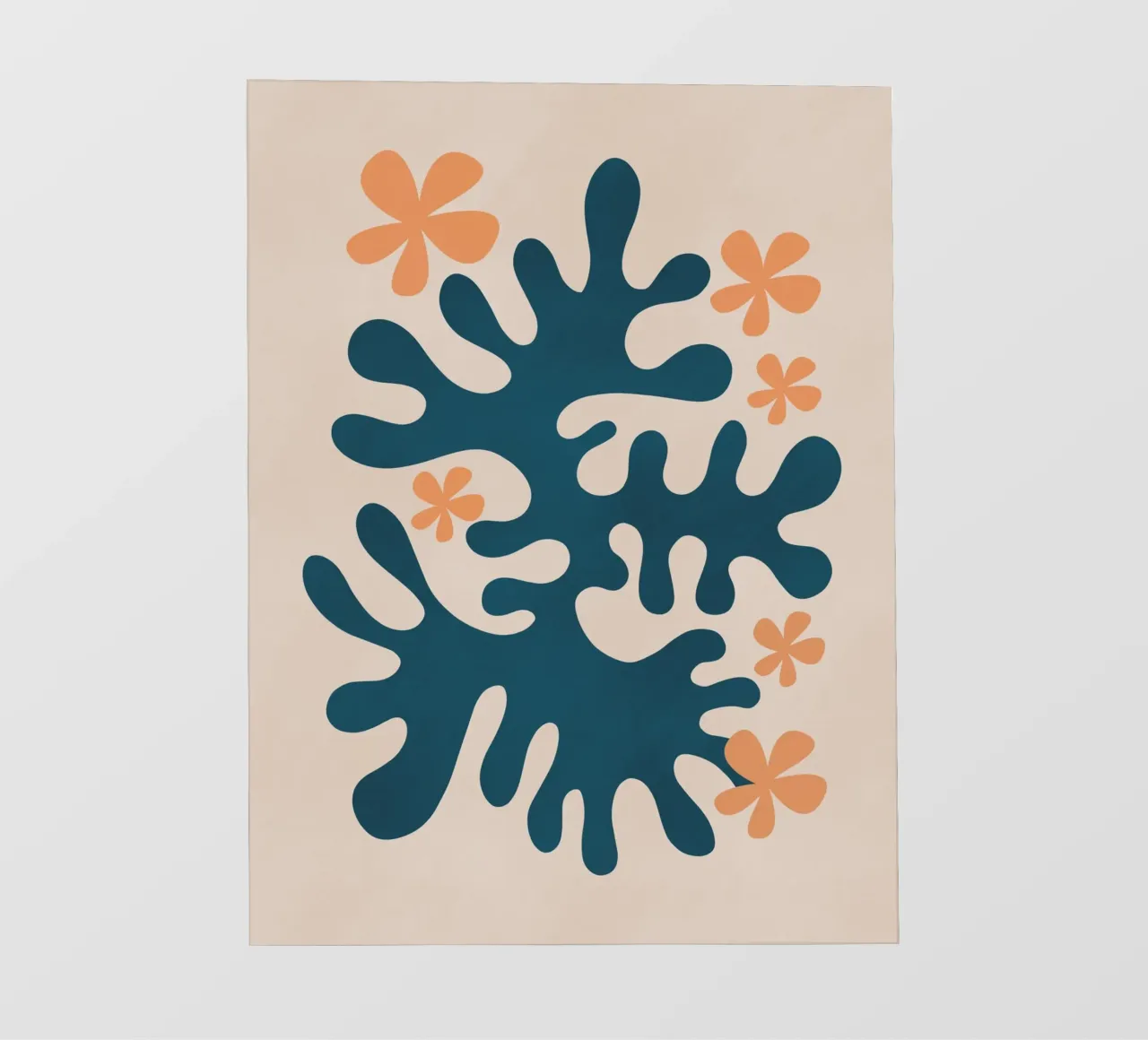 Coral bloom pvc cover by Little Dean