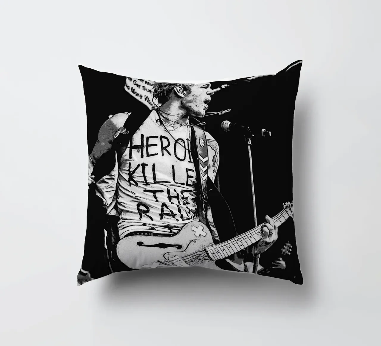 sum 41 band art cuscino da vanhesling