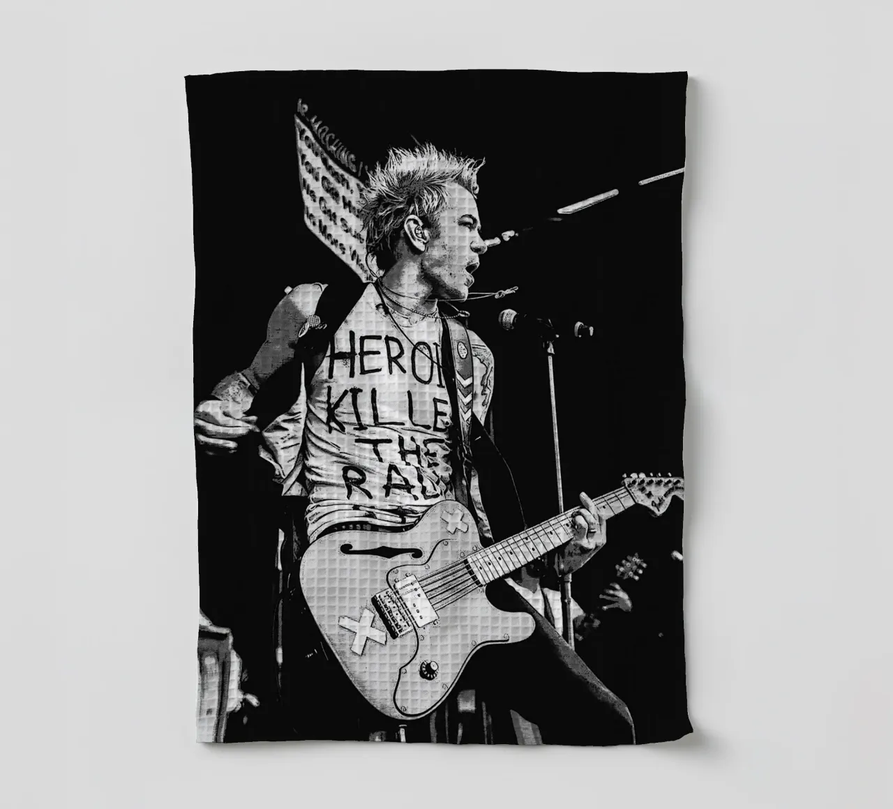 sum 41 band art canovaccio da cucina da vanhesling