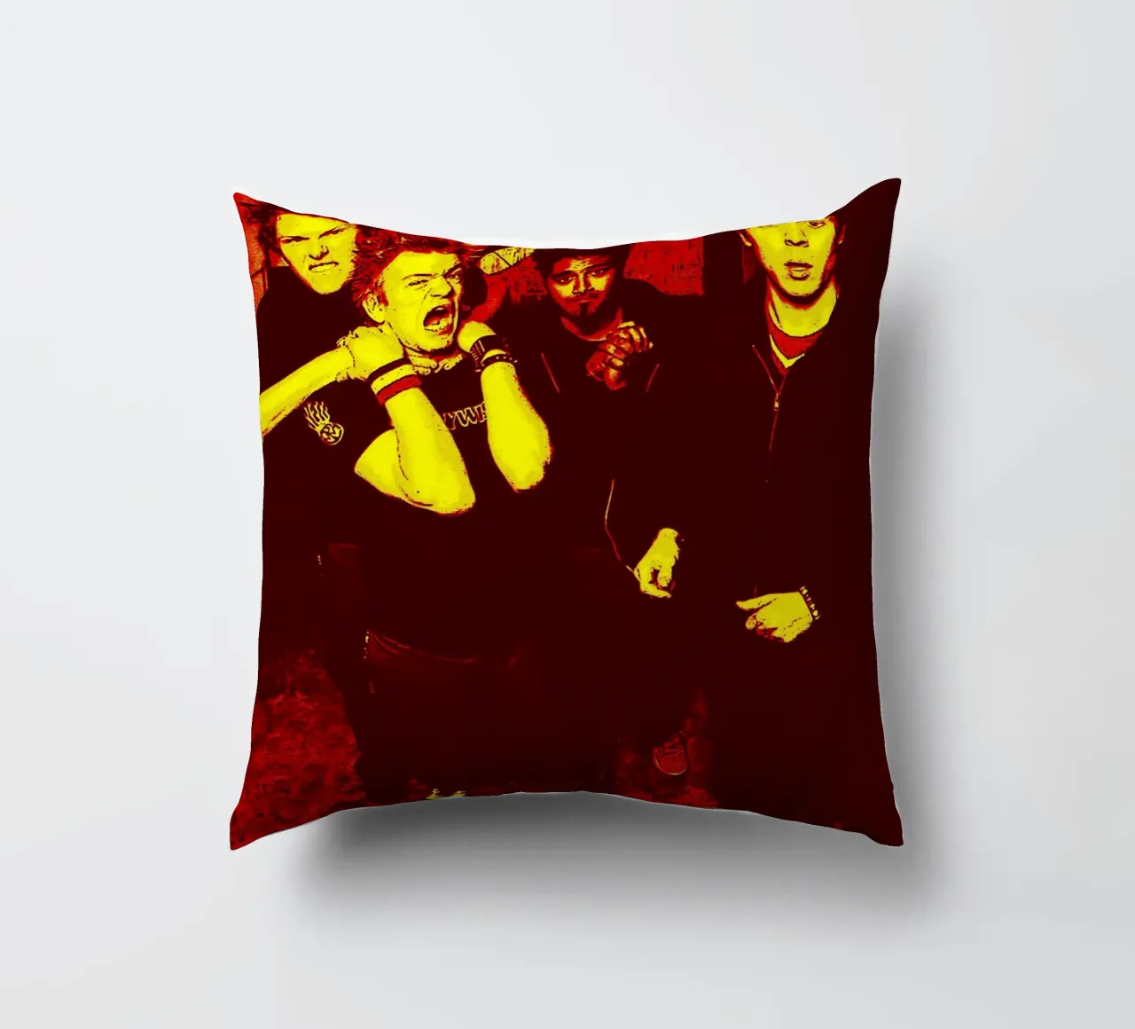 sum 41 band art cuscino da vanhesling