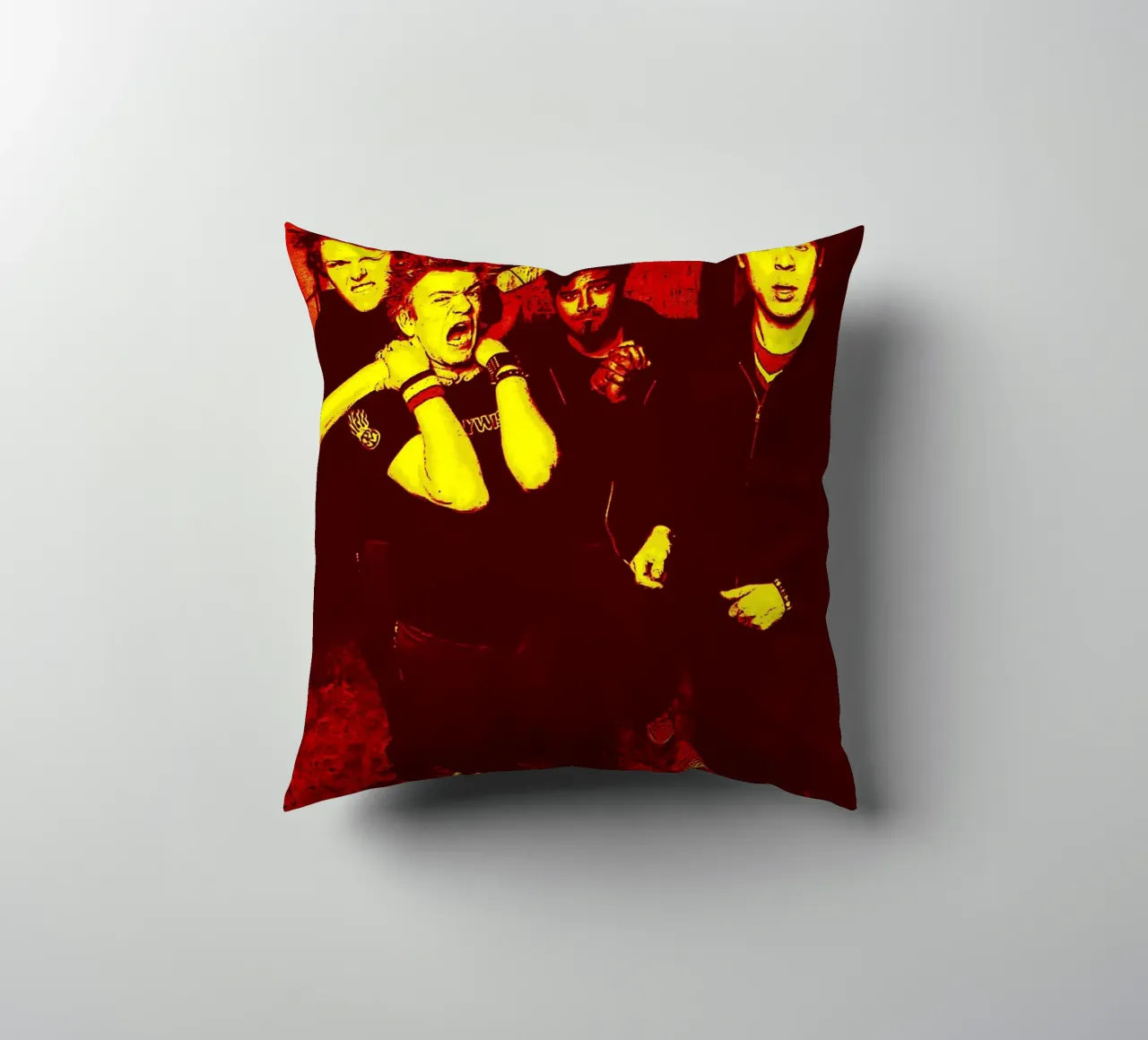 sum 41 band art cuscino da vanhesling