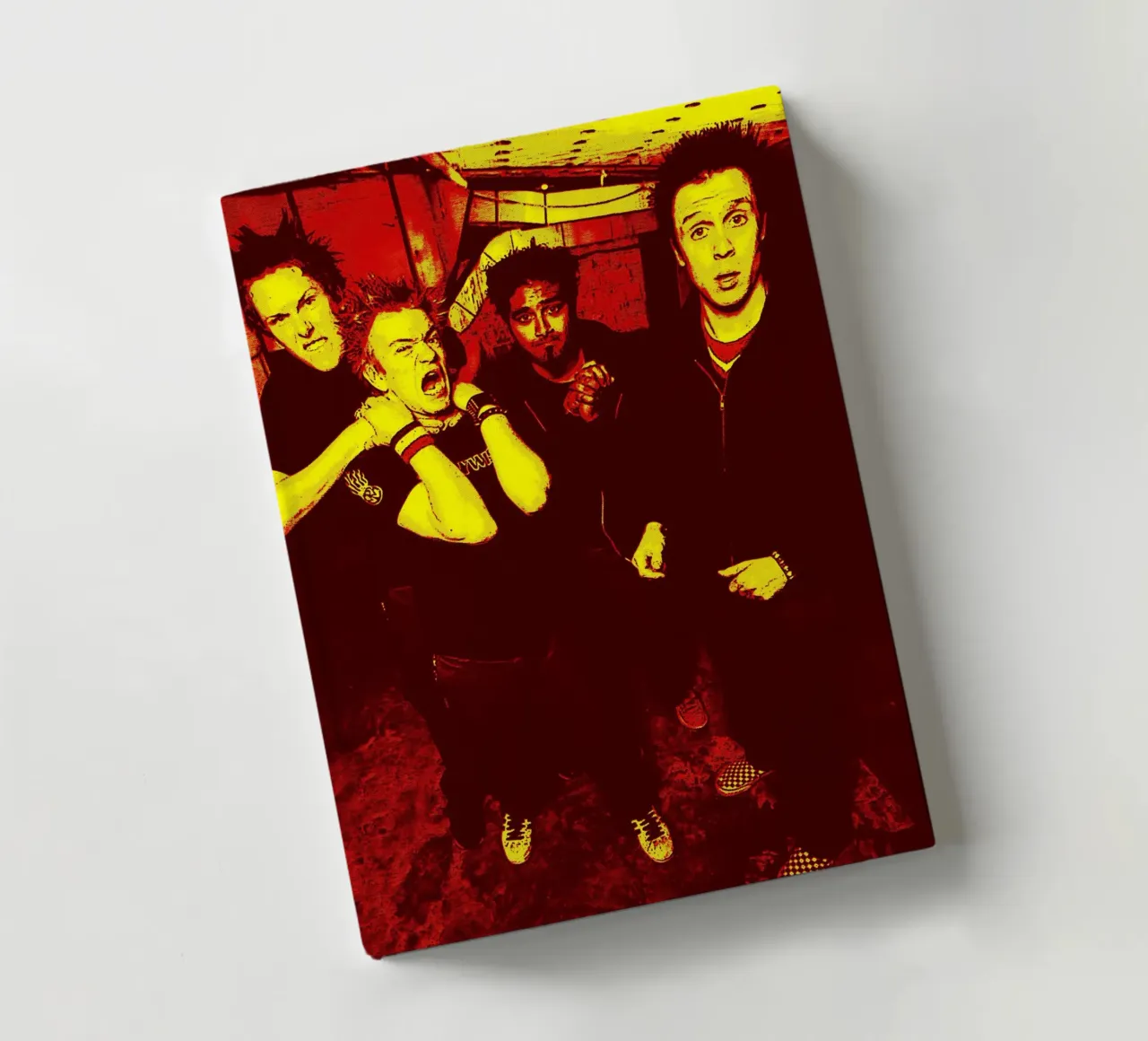 sum 41 band art notebook by vanhesling