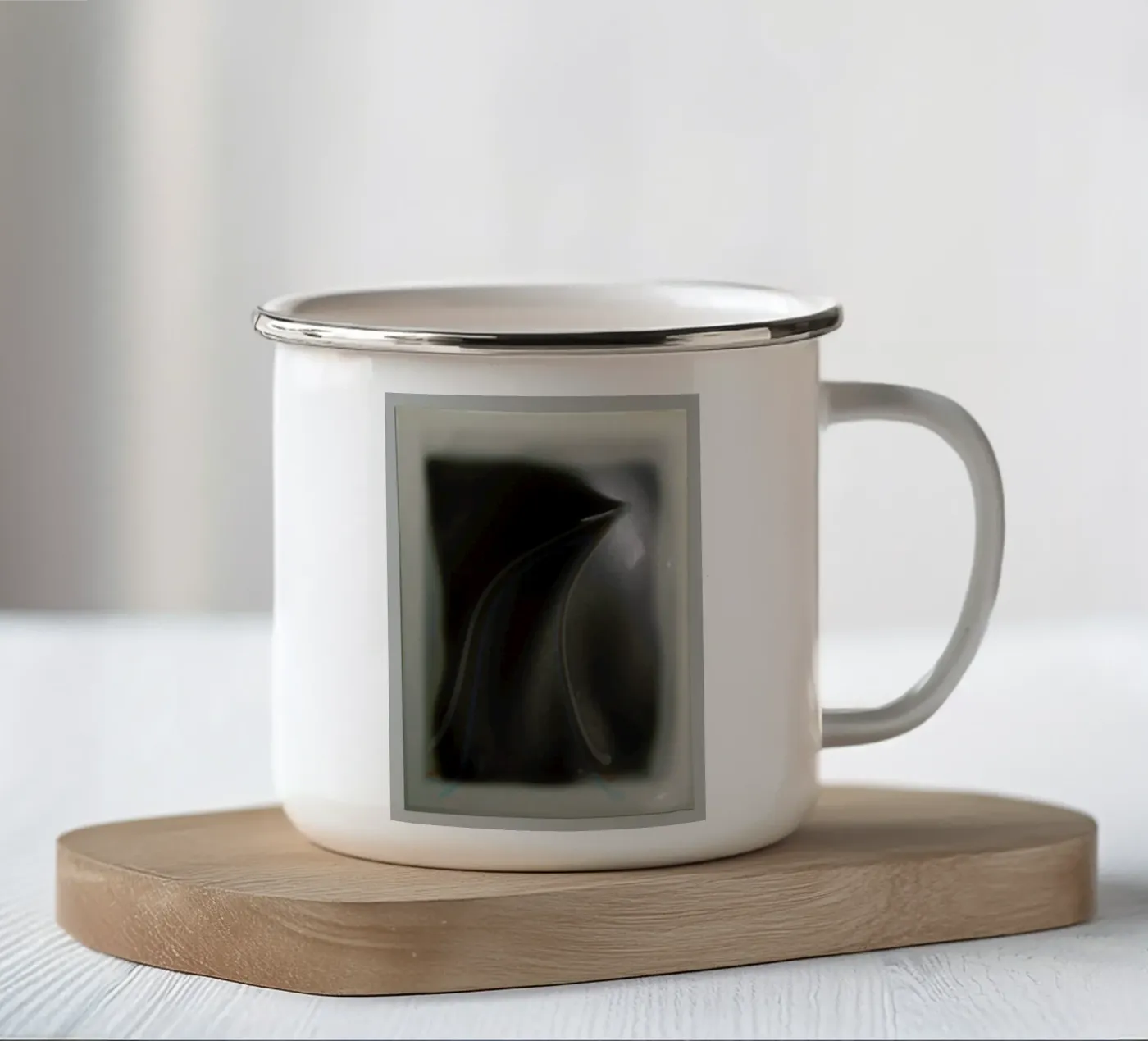 Interdependence 03 enamel mug by Joachim Høst