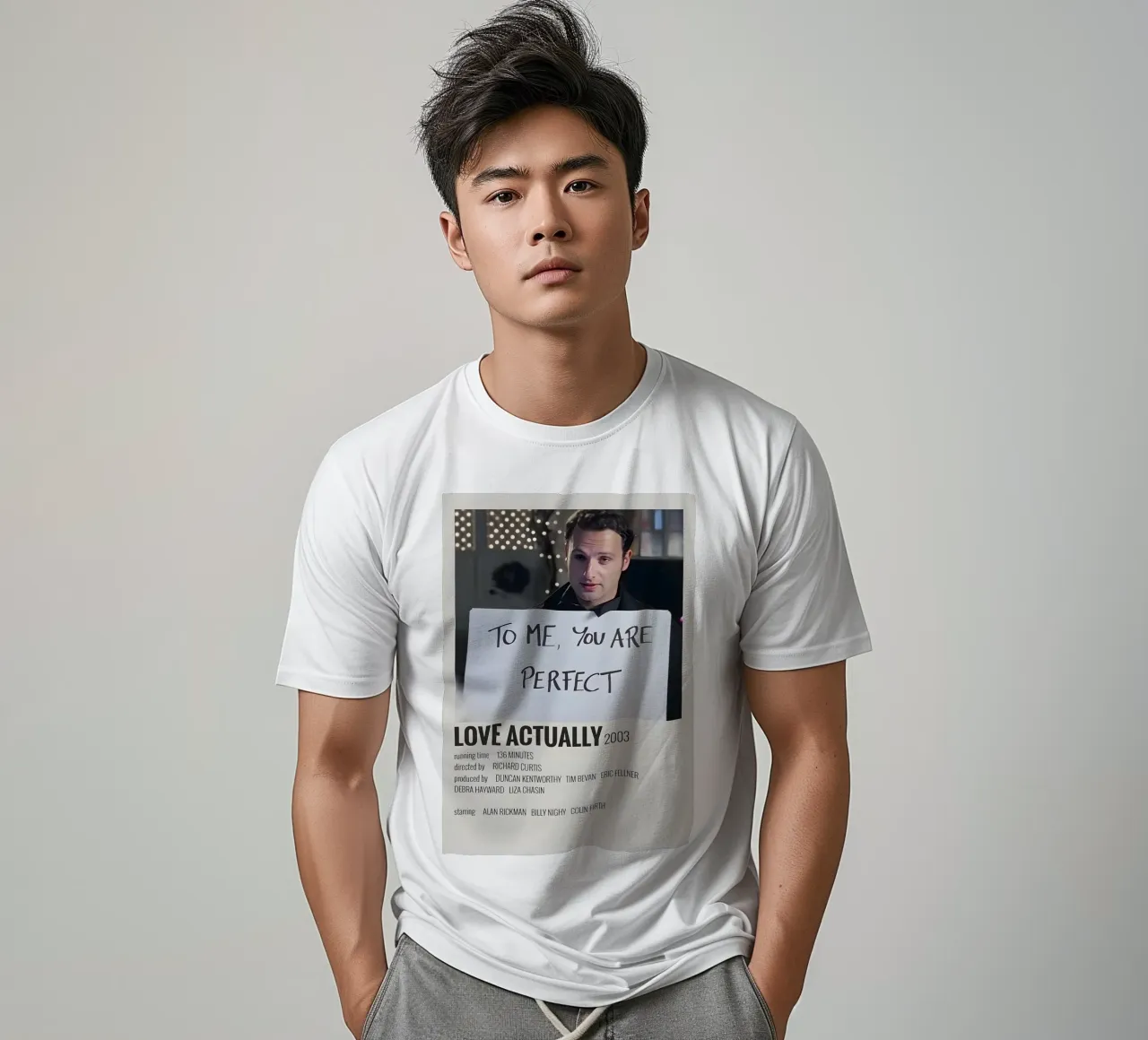 LOVE ACTUALLY 2003 t-shirt da MVFminimalist