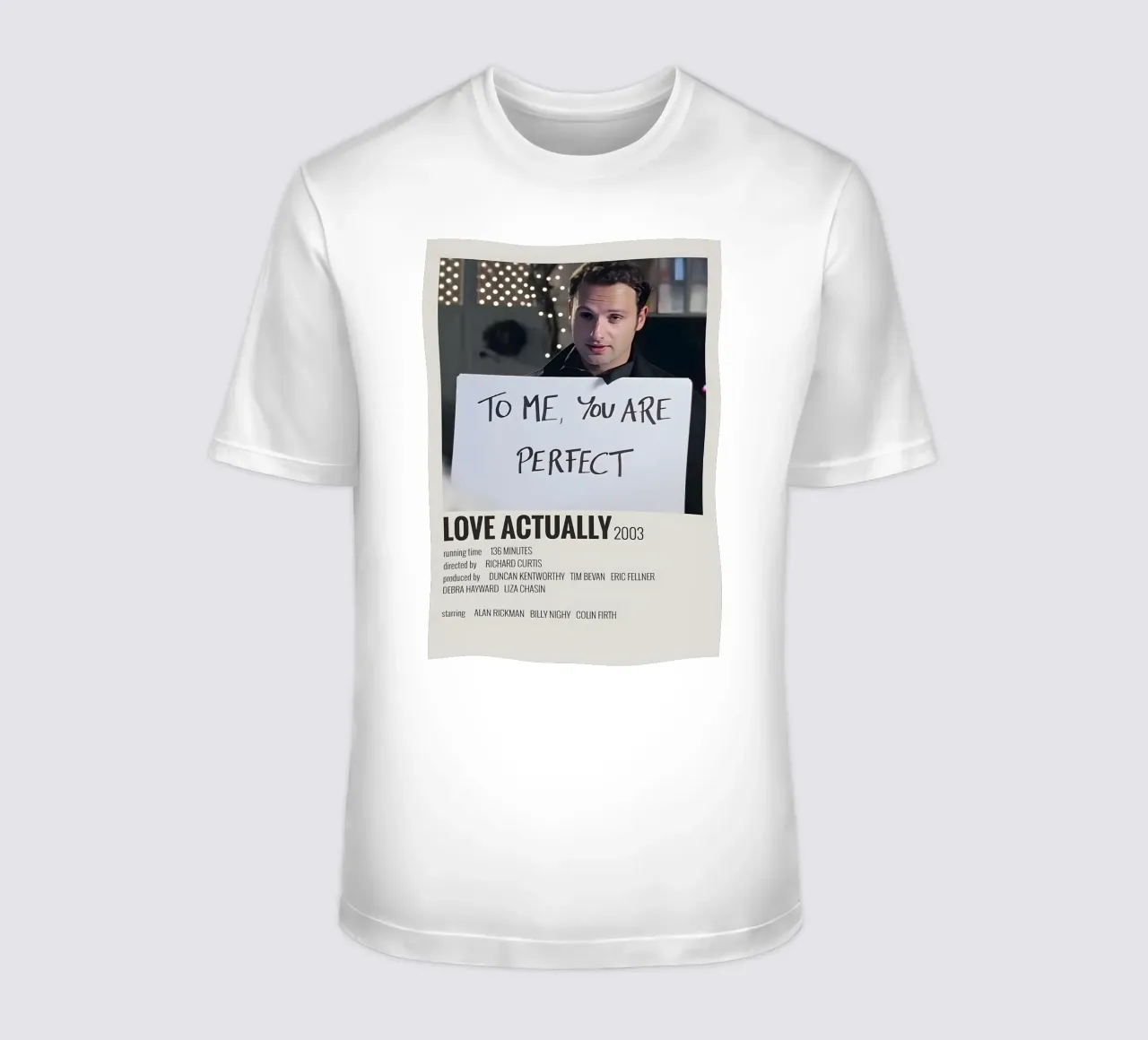 LOVE ACTUALLY 2003 t-shirt da MVFminimalist