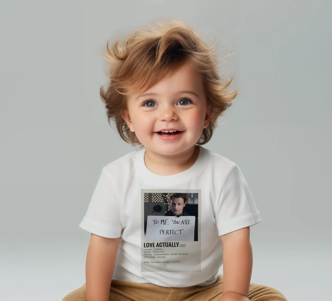 LOVE ACTUALLY 2003 maglietta neonato da MVFminimalist