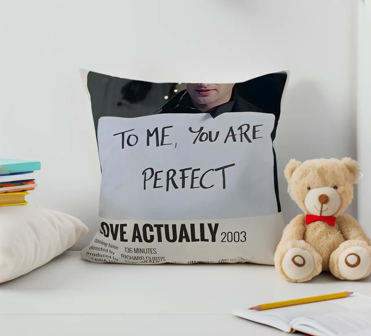 LOVE ACTUALLY 2003 cuscino da MVFminimalist