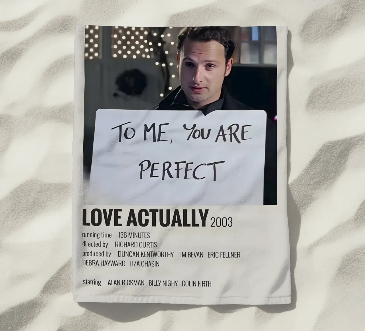 LOVE ACTUALLY 2003 telo mare da MVFminimalist