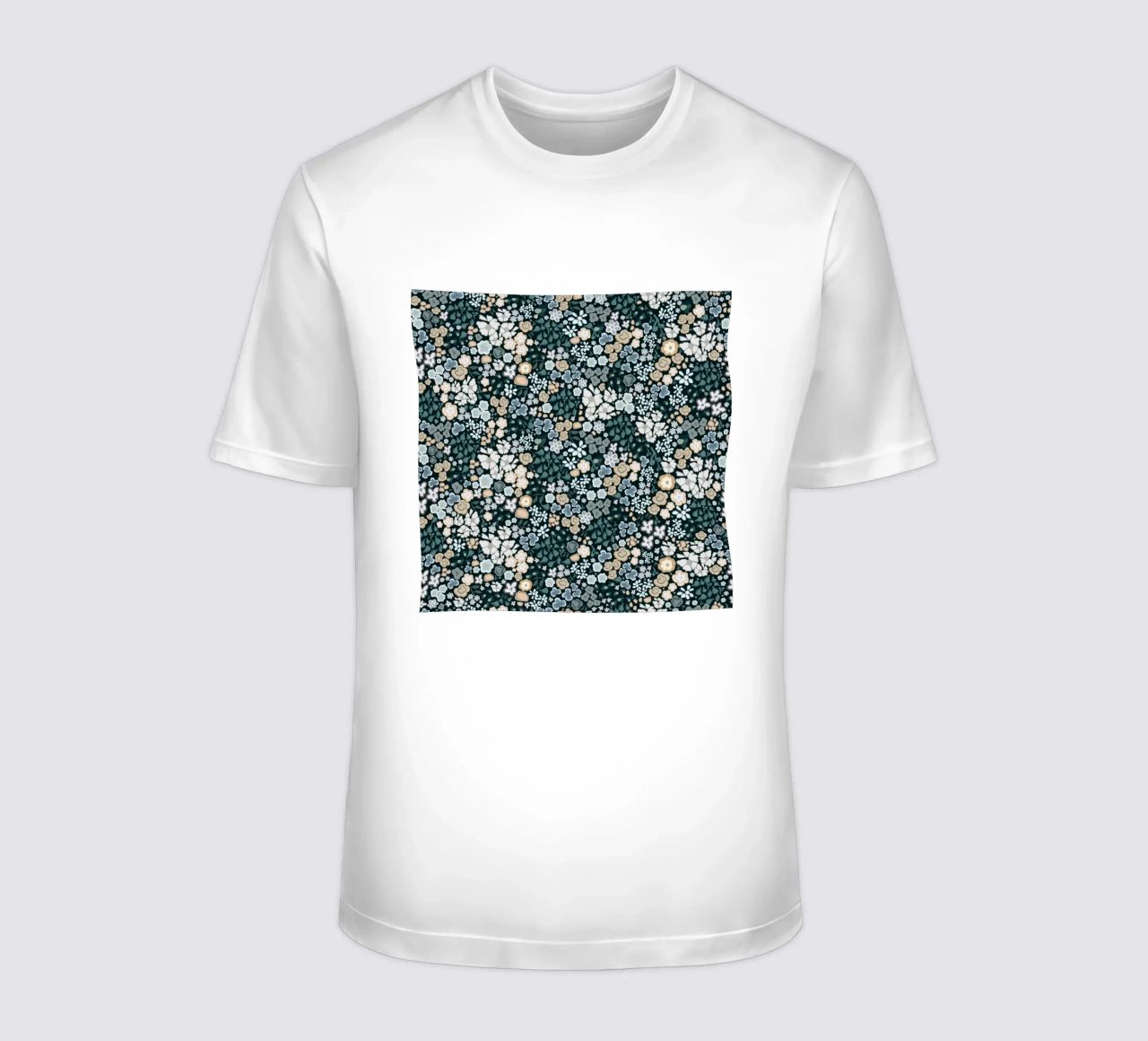 Carina la piccola ditsy in scala t-shirt da gulsengunel