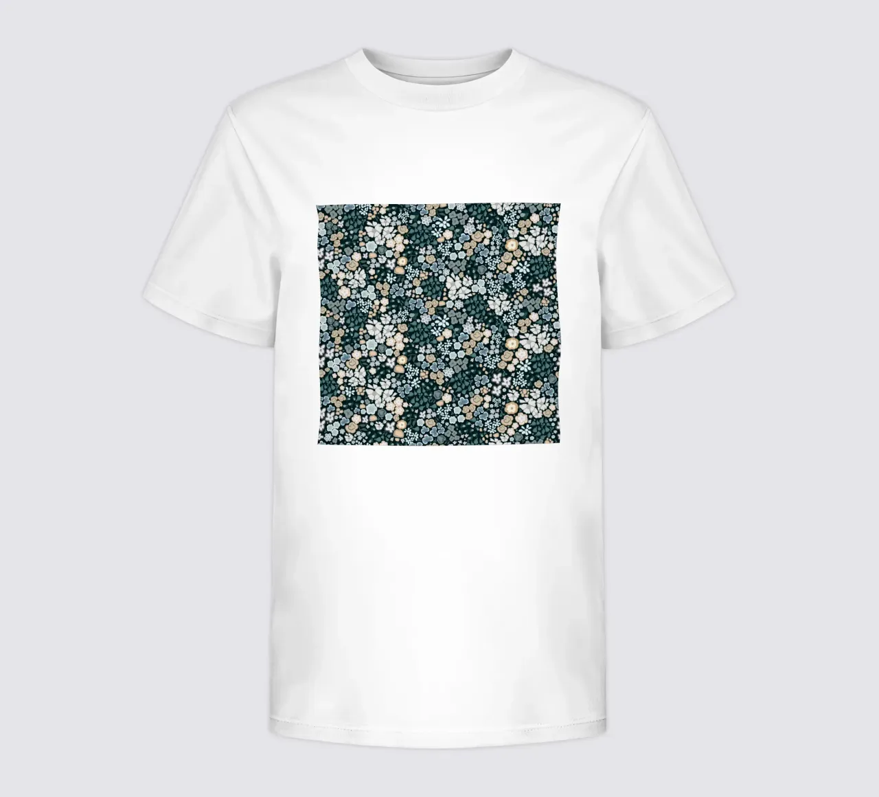 Carina la piccola ditsy in scala t-shirt bambini da gulsengunel