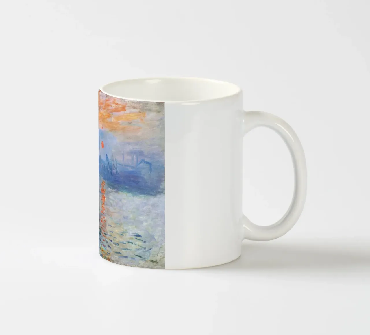 Impressione, alba (1872) di Claude Monet tazza in ceramica da Art History