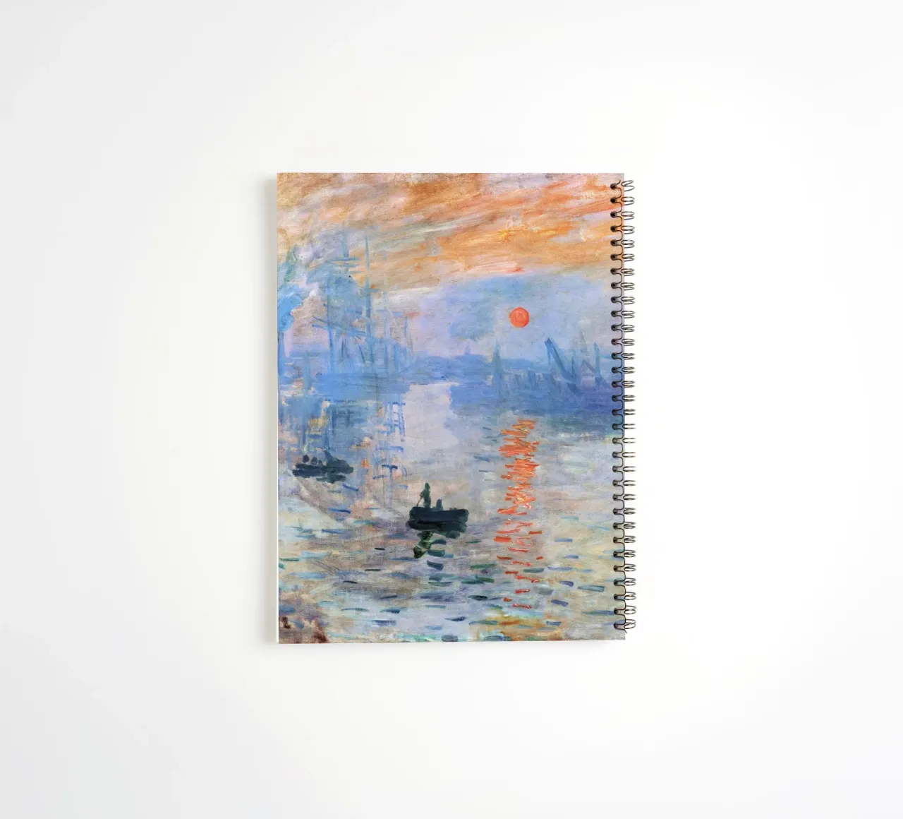 Impression, Sunrise (1872) Claude Monet’s spiral notebook by Art History