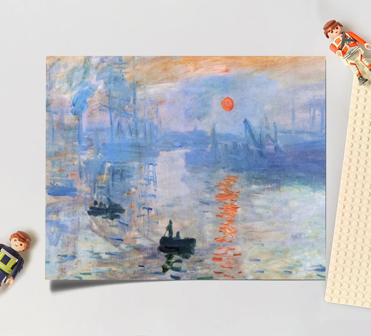 Impression, Sunrise (1872) Claude Monet’s sticker sheet by Art History