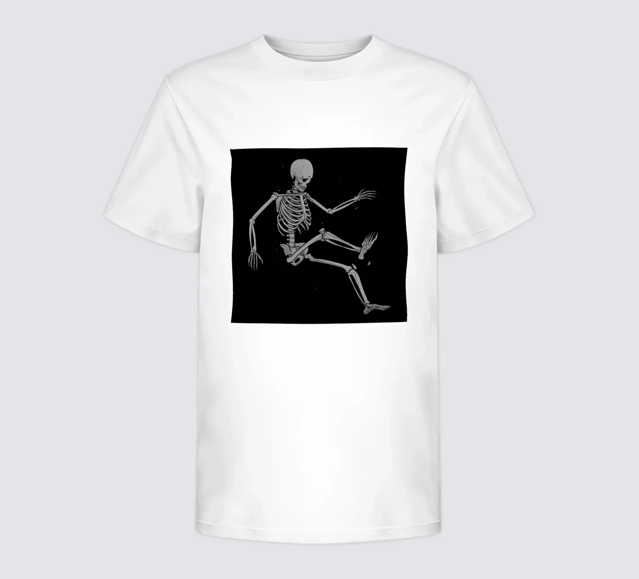 Skeleton Flowting On Space t-shirt bambini da Tobe Fonseca