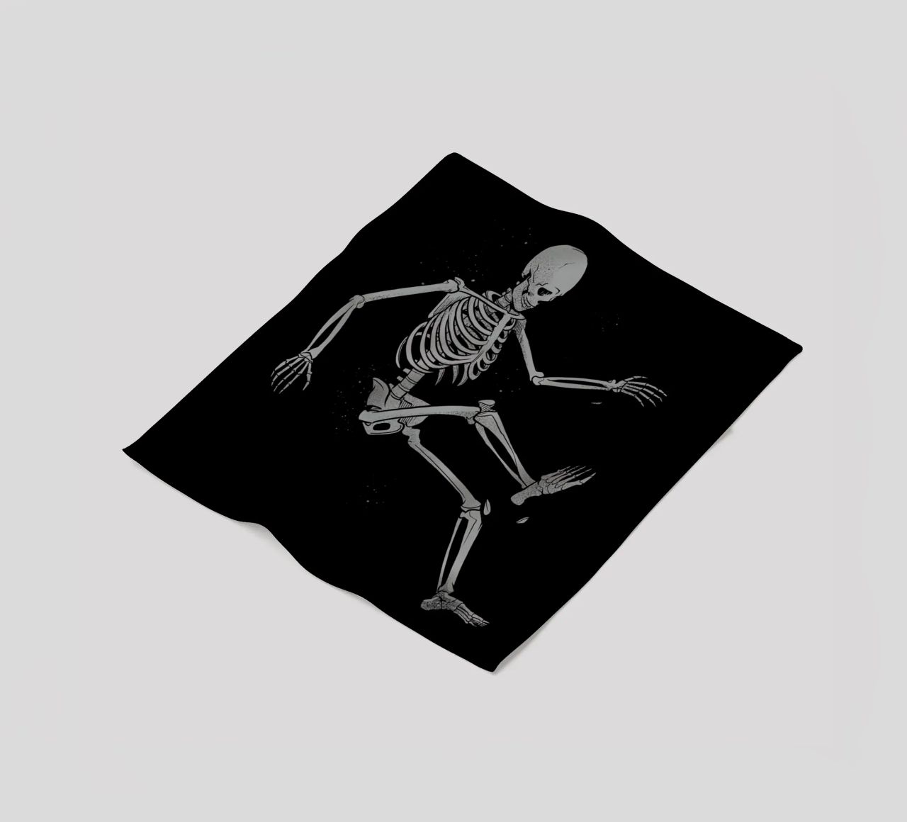 Skeleton Flowting On Space coperta in pile da Tobe Fonseca