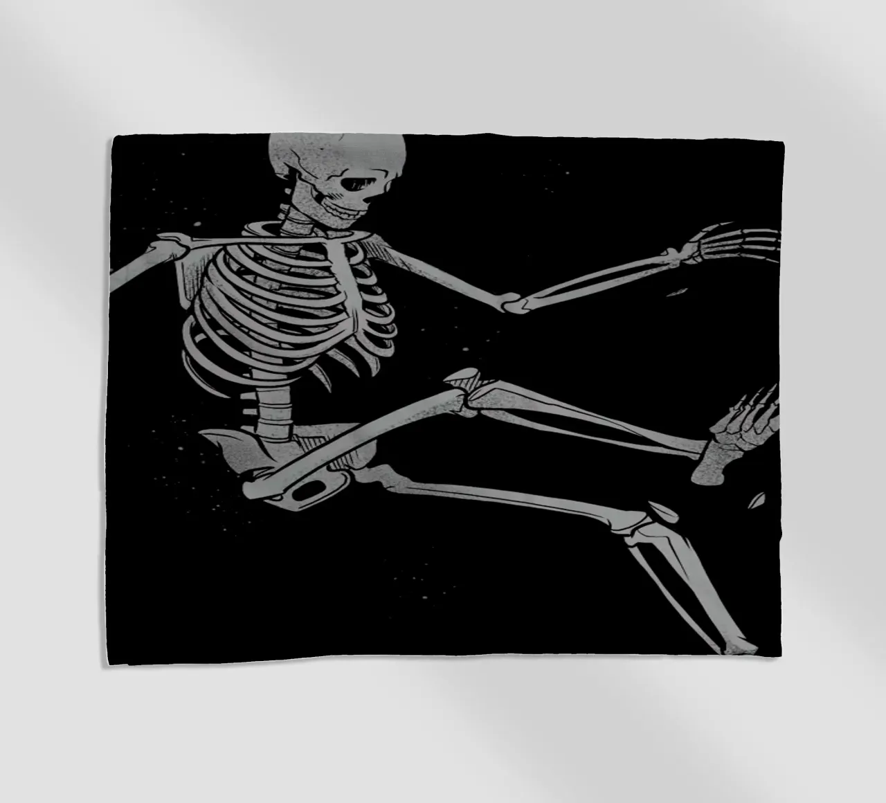 Skeleton Flowting On Space telo mare da Tobe Fonseca