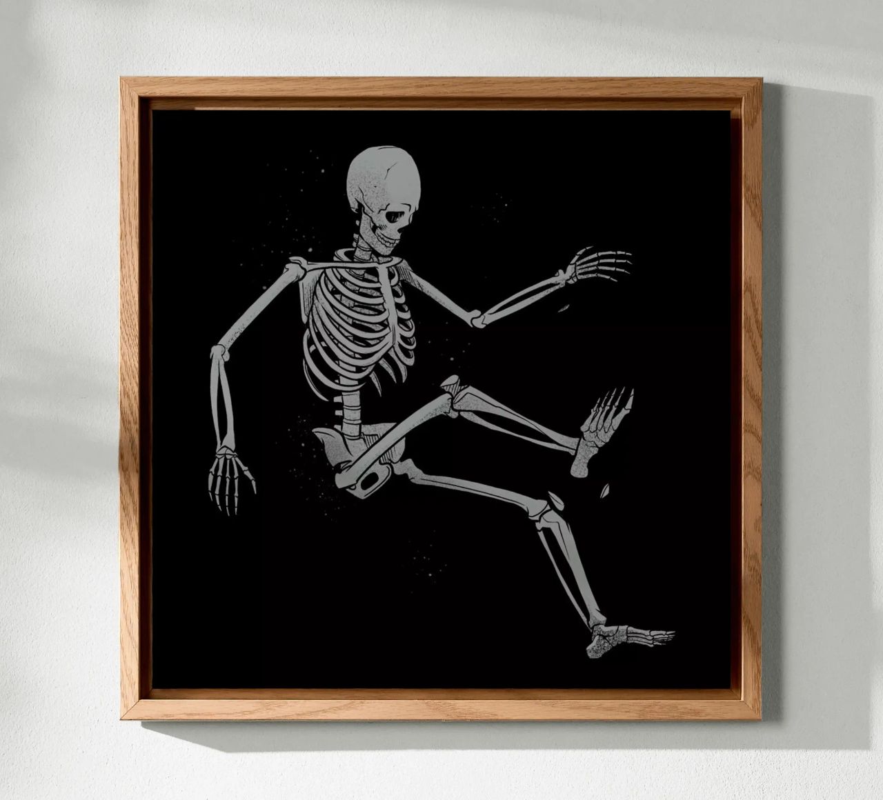 Skeleton Flowting On Space pannello forex da Tobe Fonseca