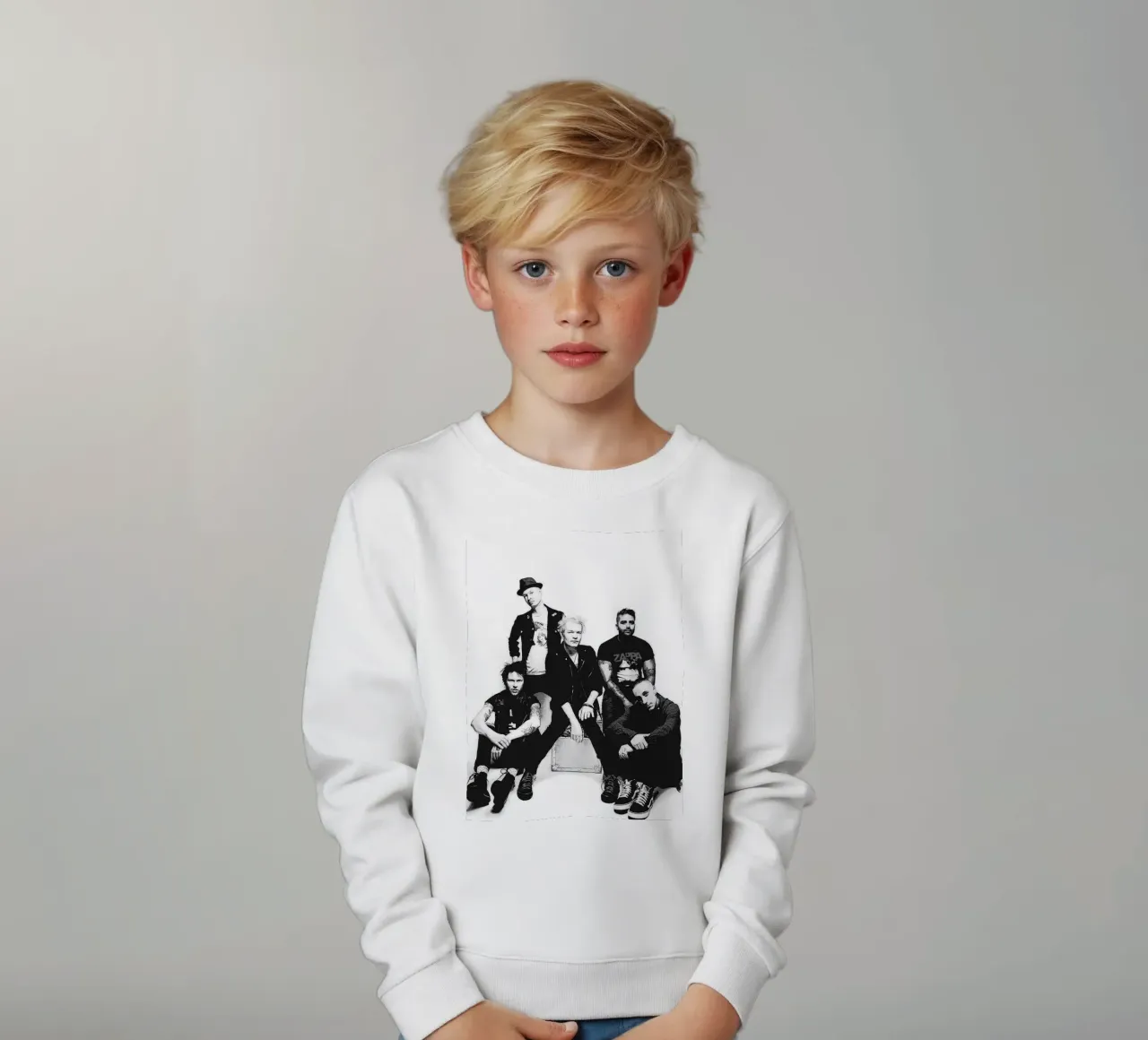 sum 41 band art felpa bambino da vanhesling