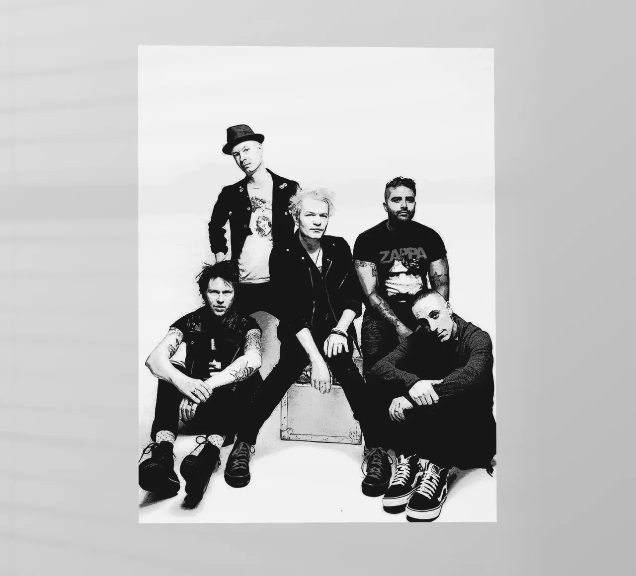 sum 41 band art pellicola backlit da vanhesling