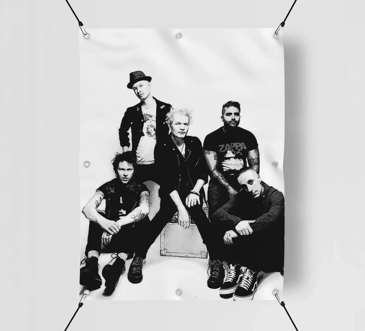 sum 41 band art telo in pvc da vanhesling