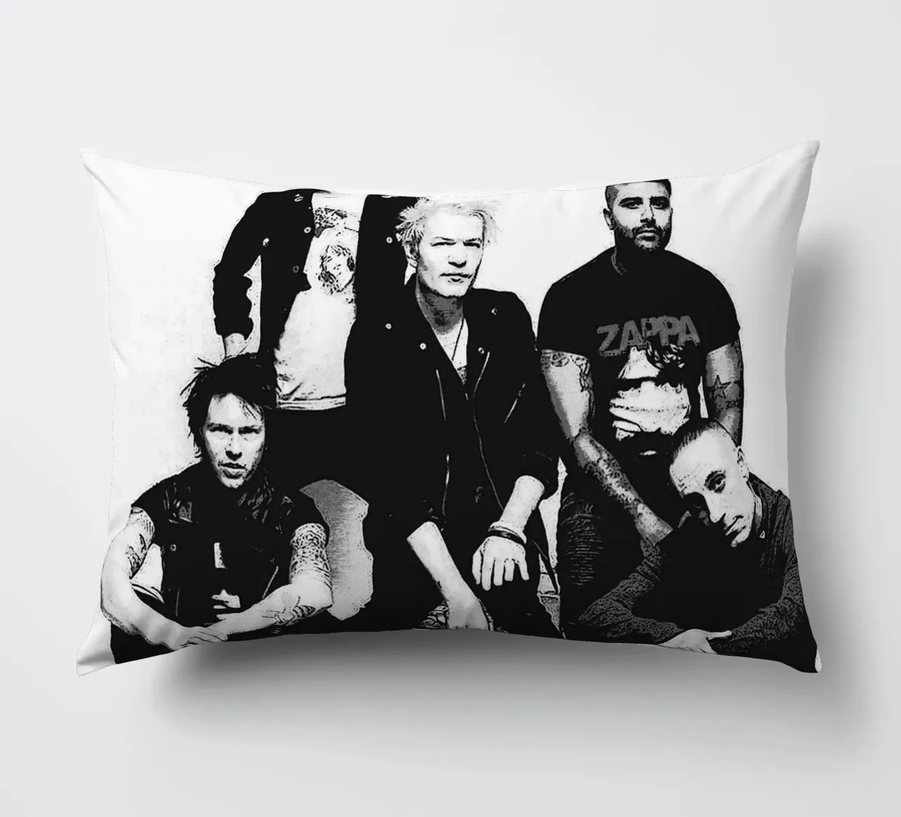 sum 41 band art cuscino da vanhesling