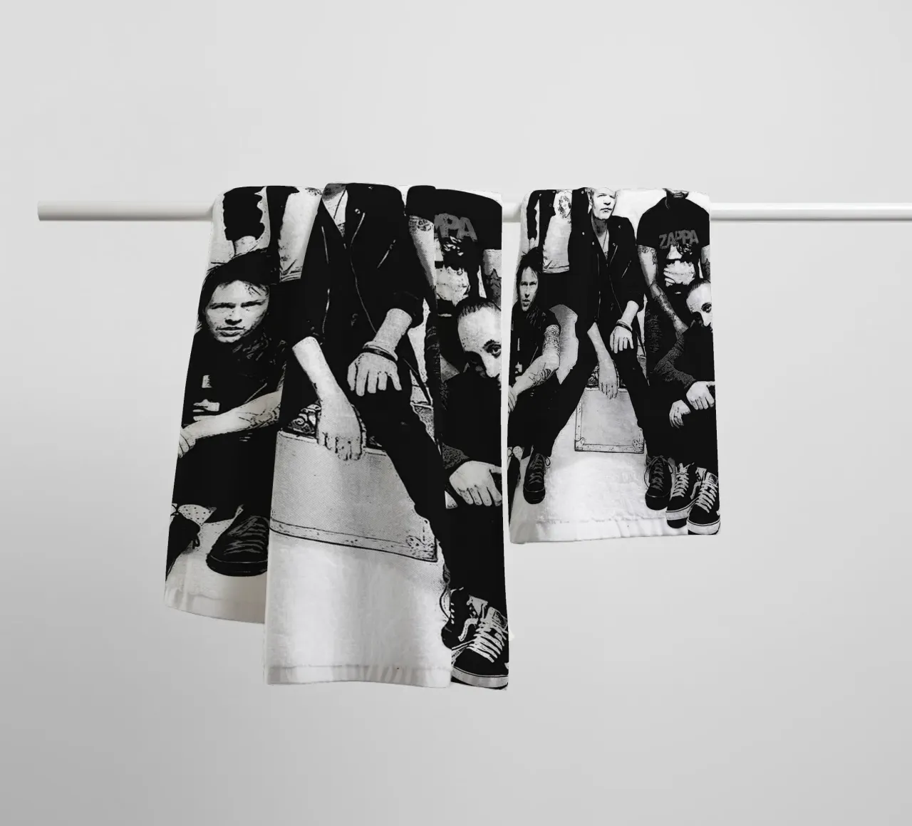 sum 41 band art asciugamano da bagno da vanhesling