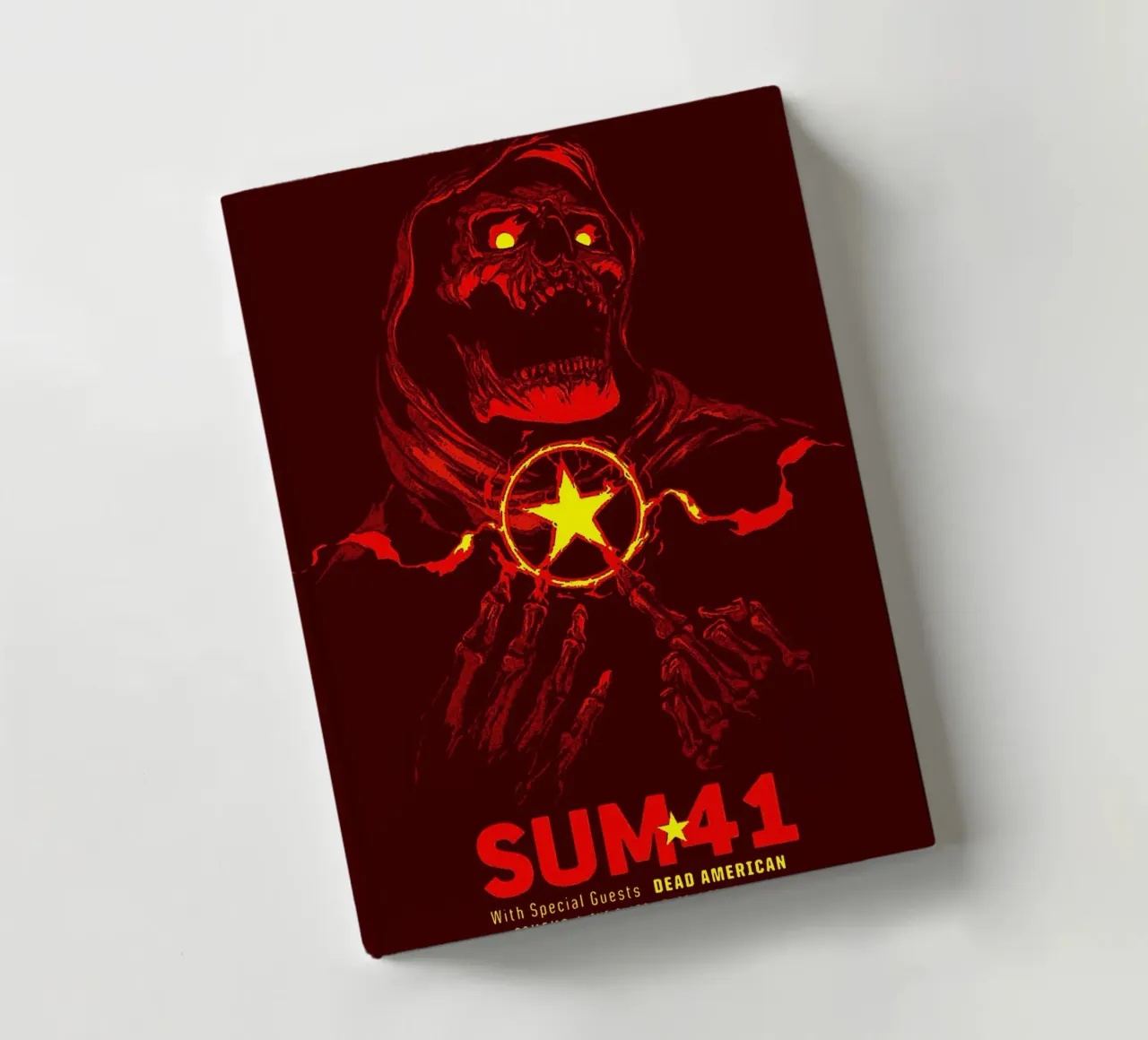 sum 41 band art notebook by vanhesling