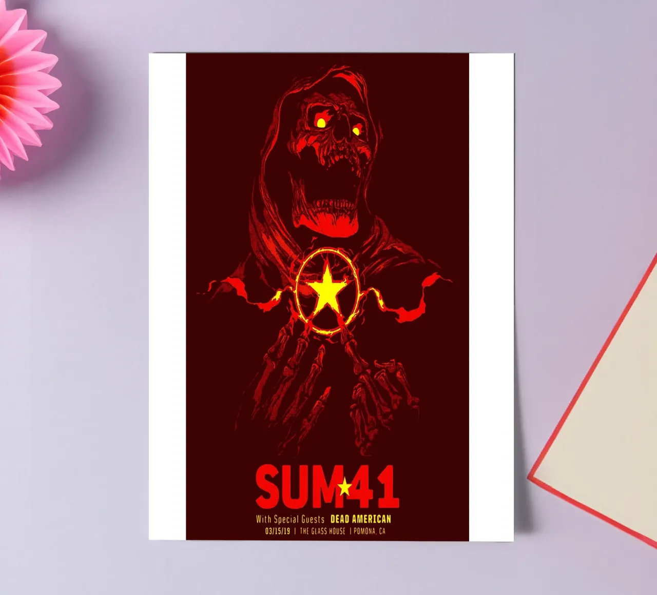 sum 41 band art sticker sheet by vanhesling