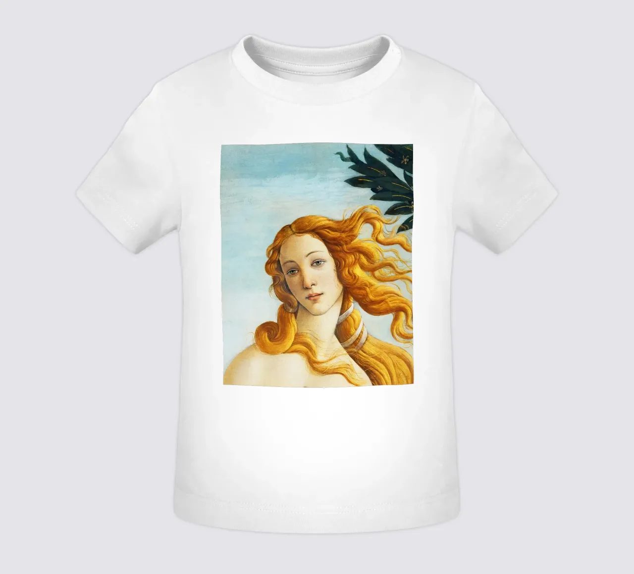 La nascita di Venere - Particolare di Sandro Botticelli maglietta neonato da Art History