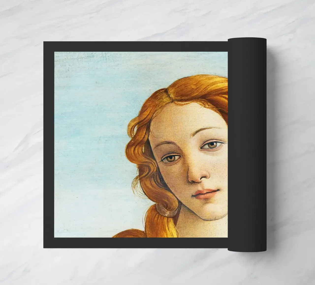 La nascita di Venere - Particolare di Sandro Botticelli zerbino da Art History