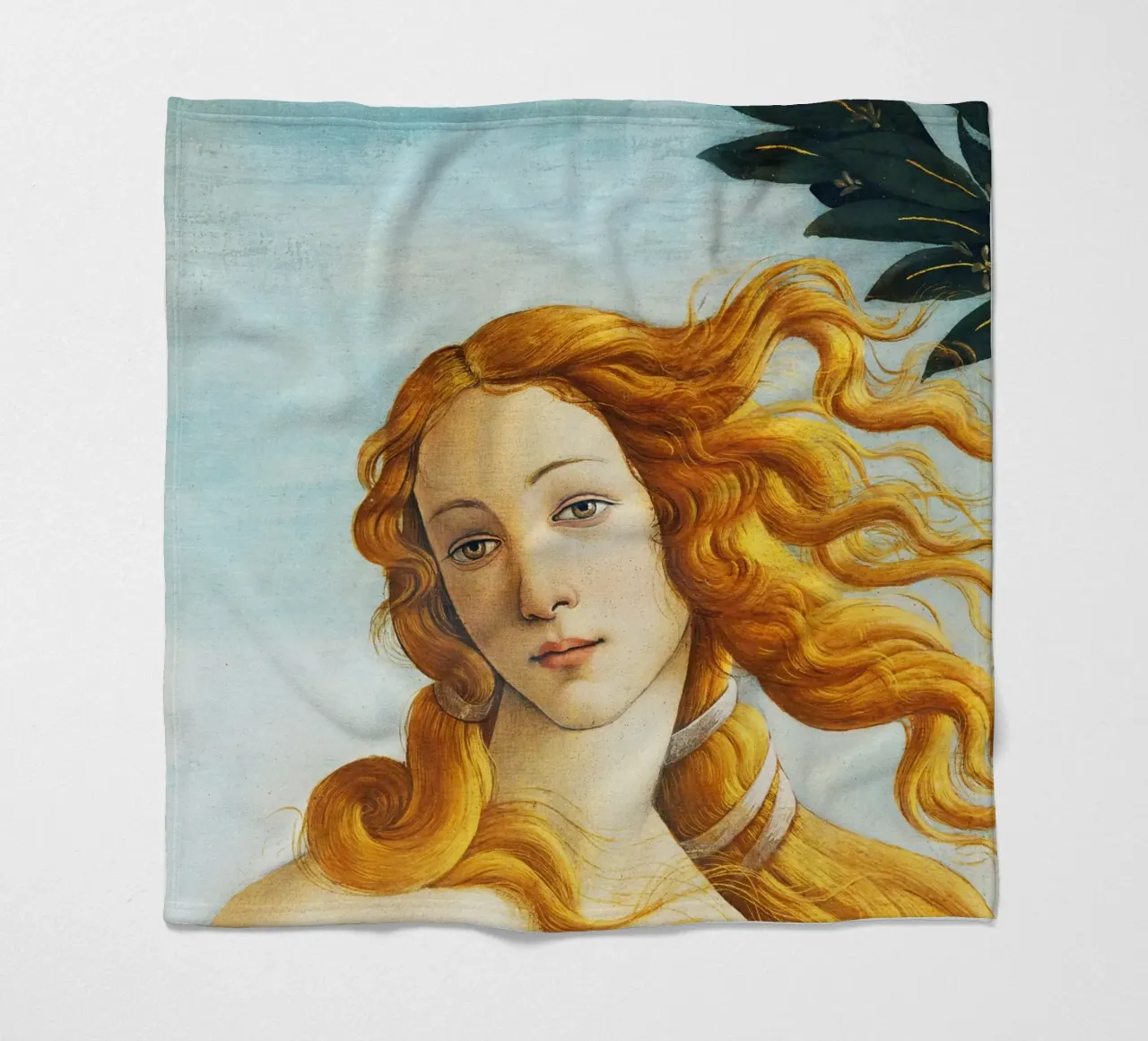La nascita di Venere - Particolare di Sandro Botticelli coperta in pile da Art History