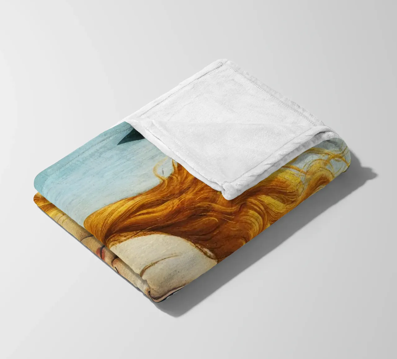 La nascita di Venere - Particolare di Sandro Botticelli coperta in pile da Art History