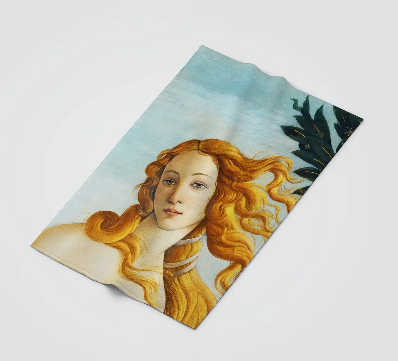 La nascita di Venere - Particolare di Sandro Botticelli coperta in pile da Art History