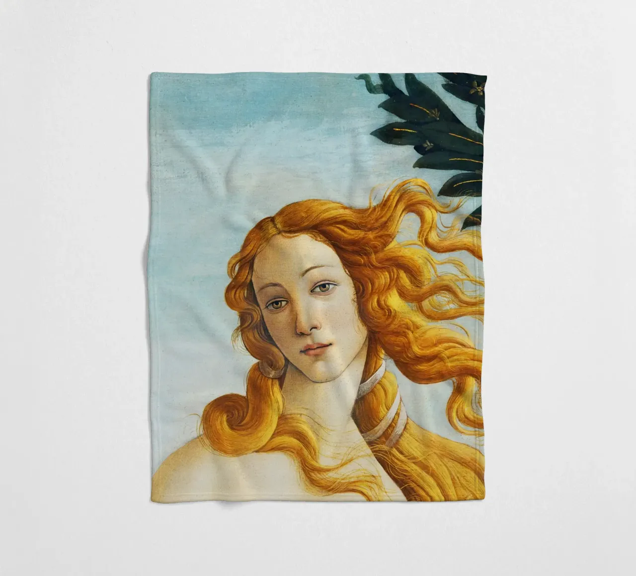 La nascita di Venere - Particolare di Sandro Botticelli coperta in pile da Art History