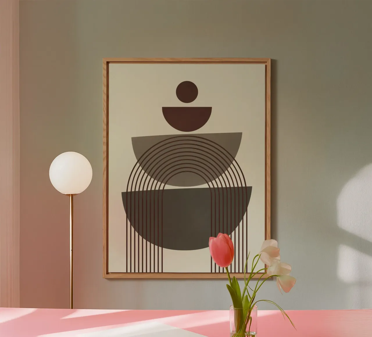 Plain mid century forex plate by Little Dean