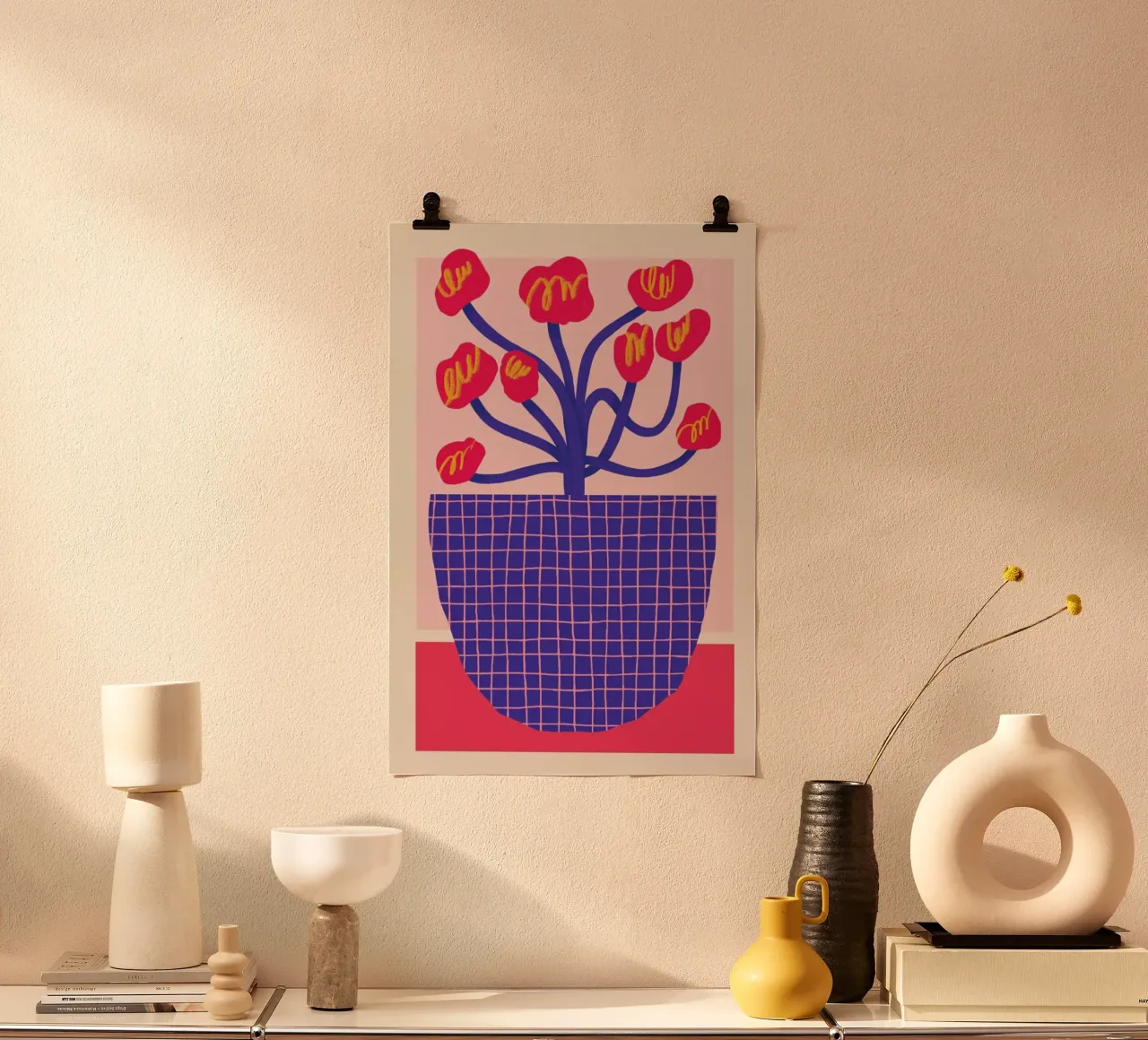 Flowerpot poster da Pure