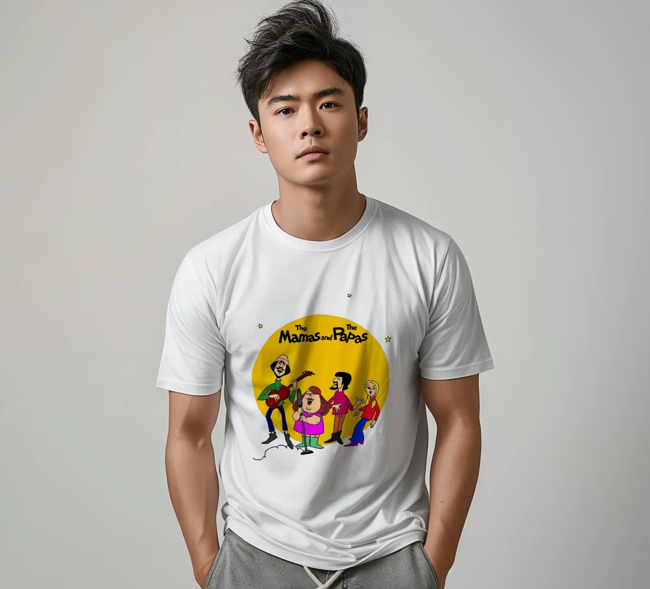 The Mamas & the Papas t-shirt by Gladysrg