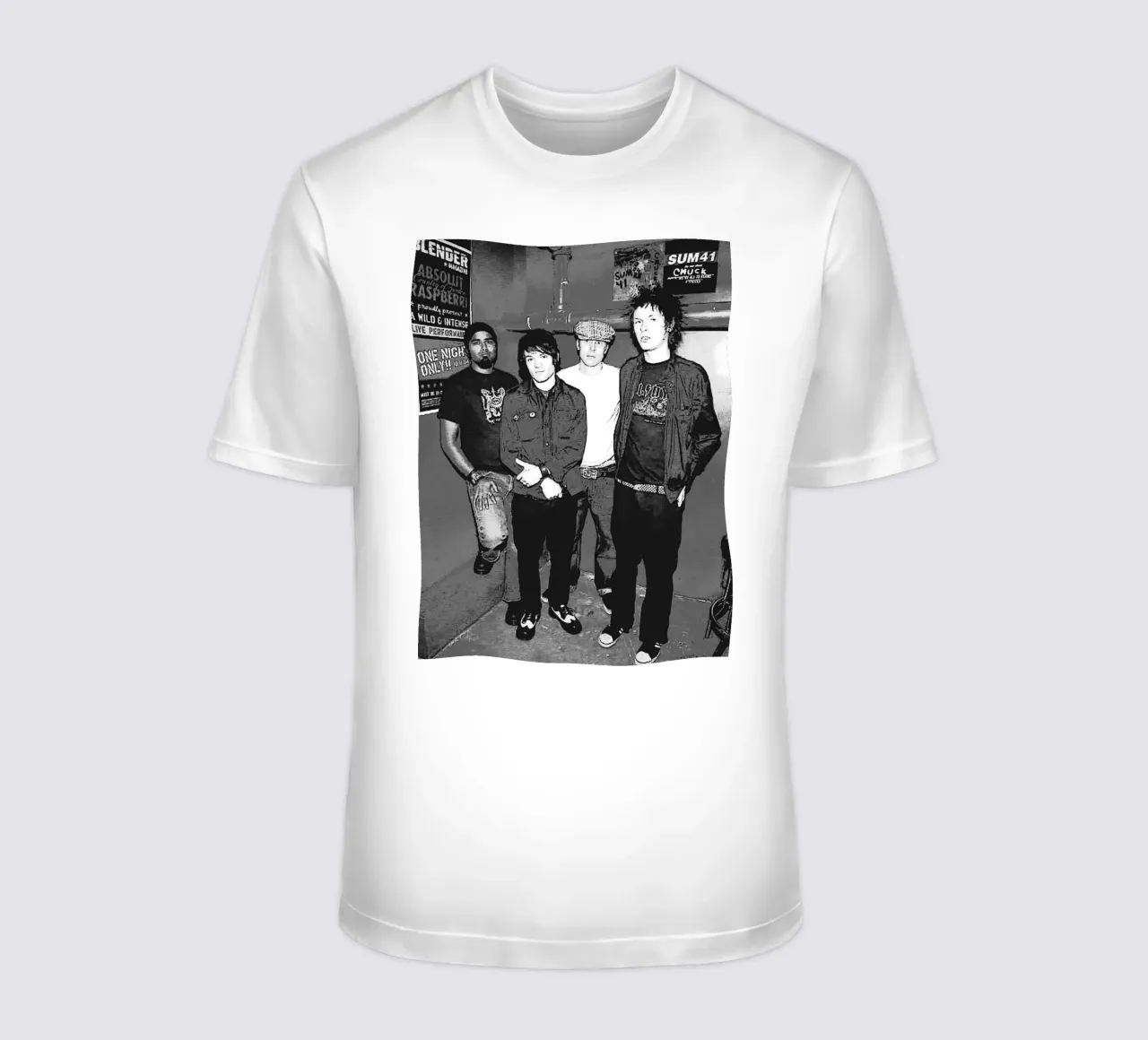sum 41 band art t-shirt da vanhesling