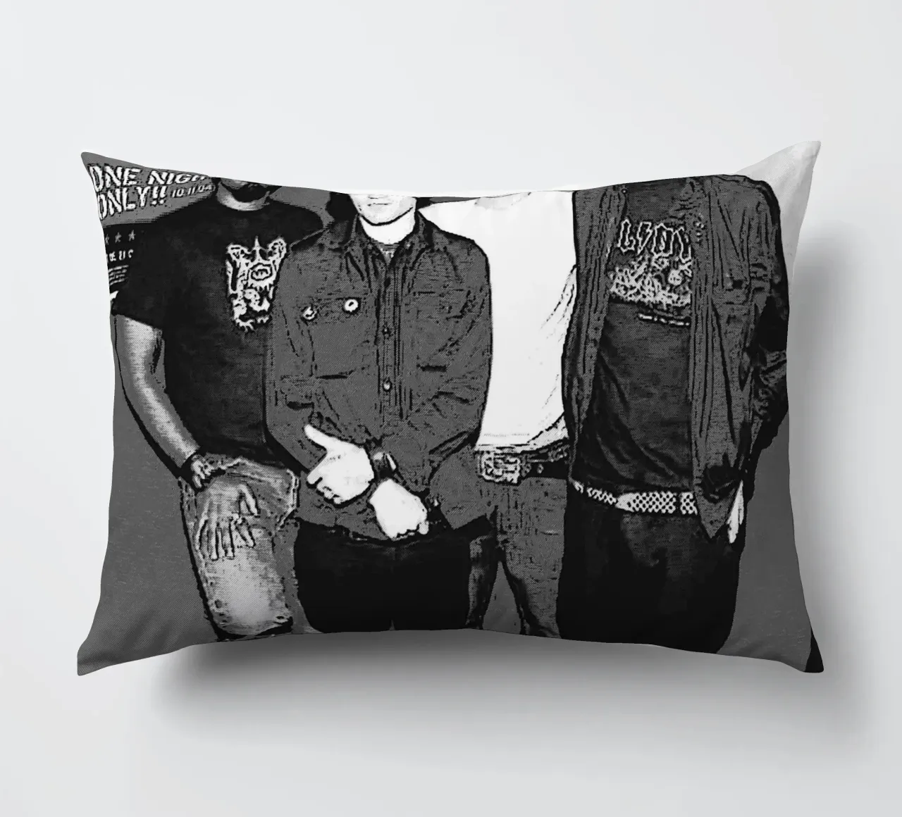 sum 41 band art cuscino da vanhesling