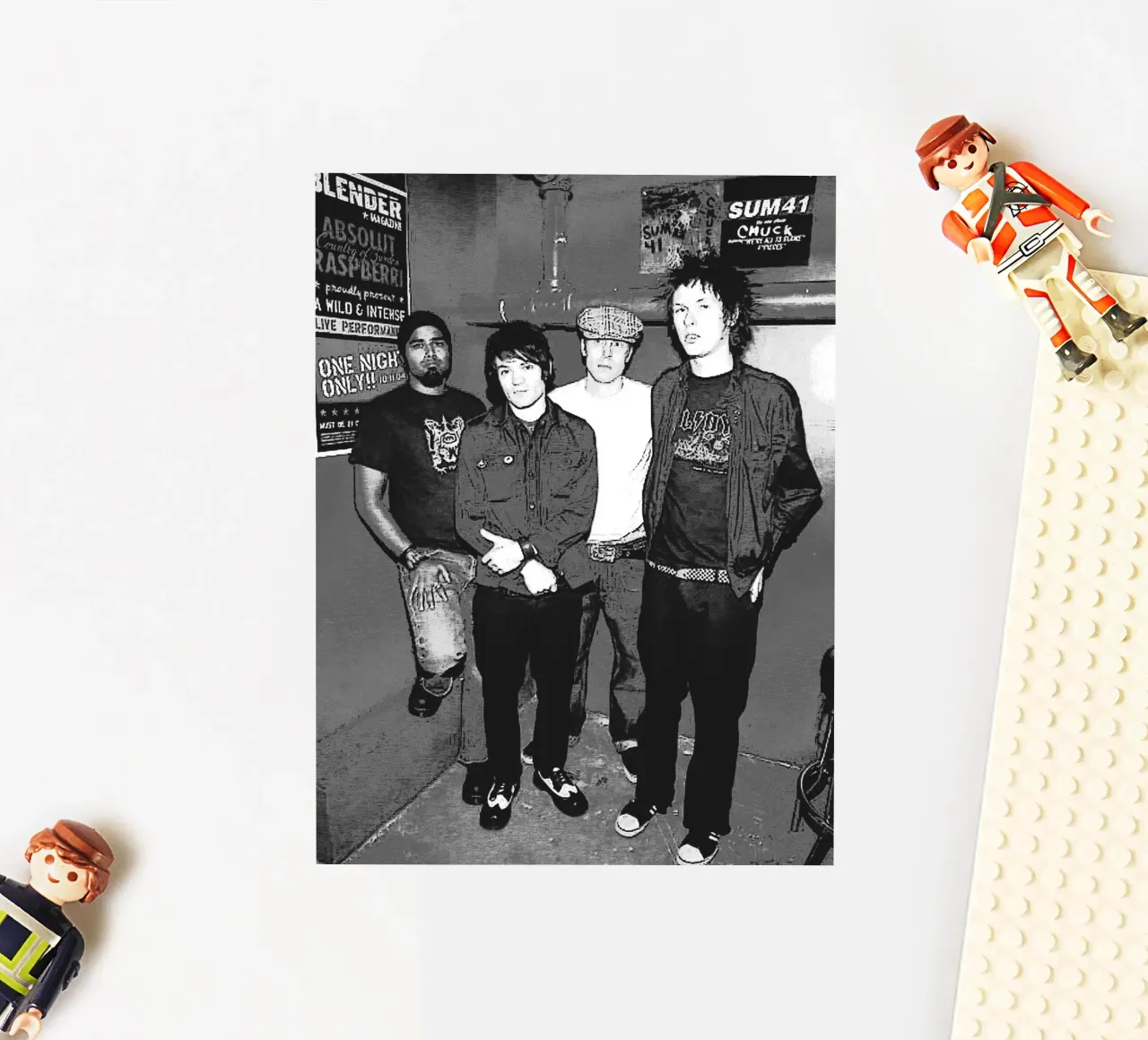sum 41 band art autocollant de vanhesling