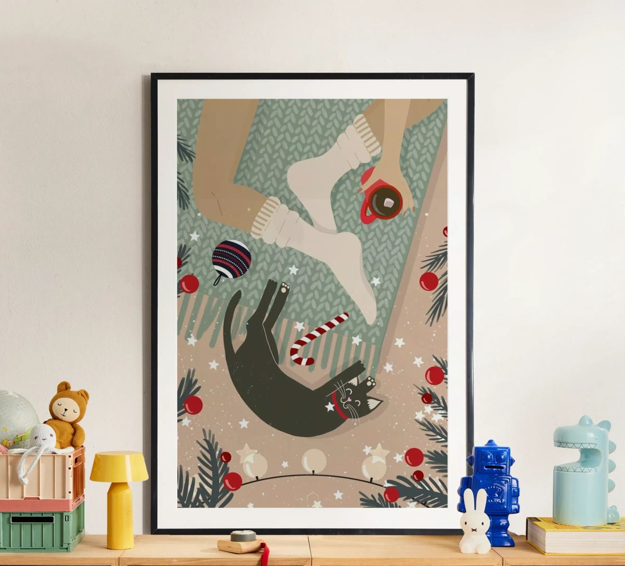 Christmas Relax Poster von cafelab