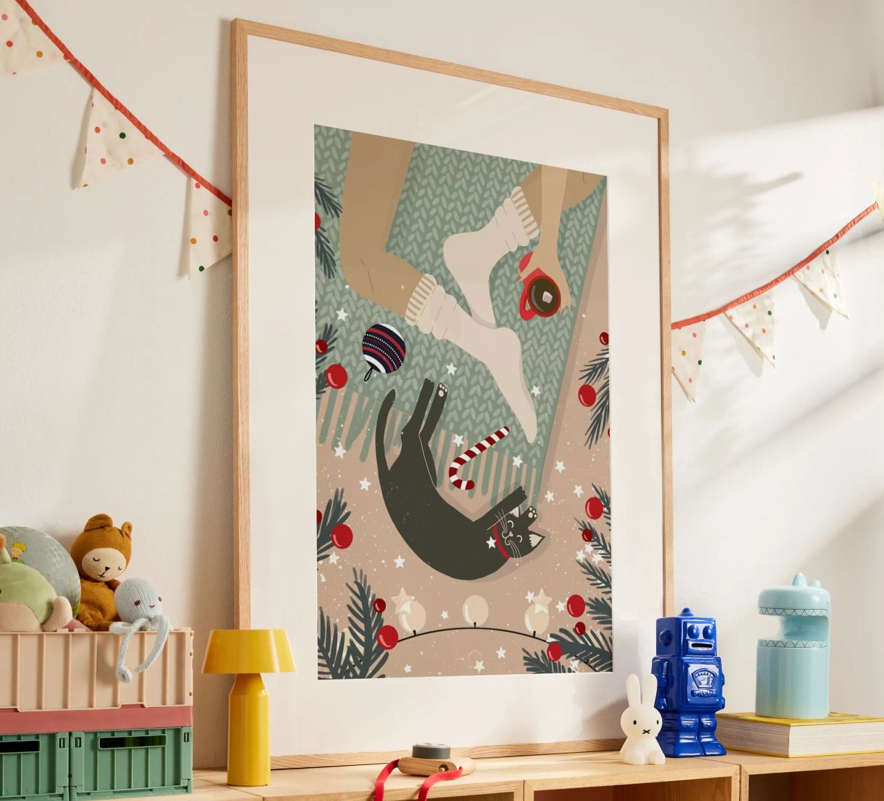Christmas Relax Poster von cafelab