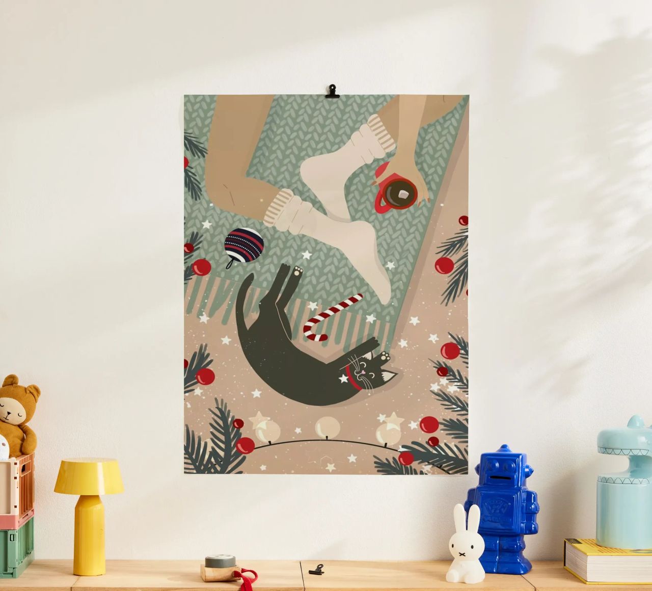 Christmas Relax Poster von cafelab