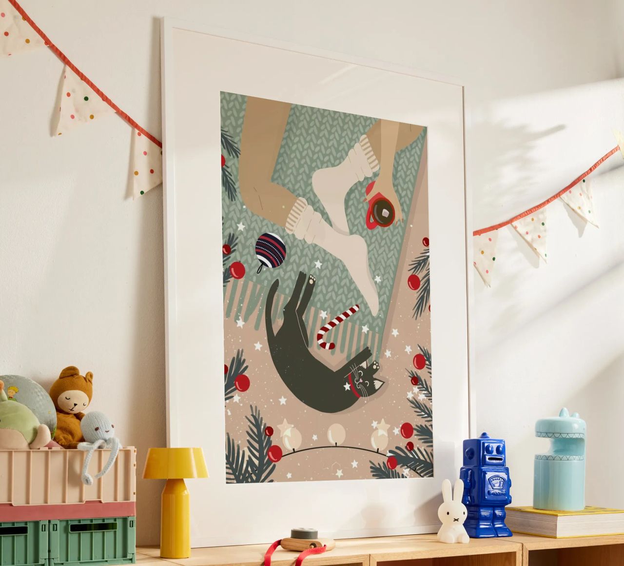 Christmas Relax Poster von cafelab