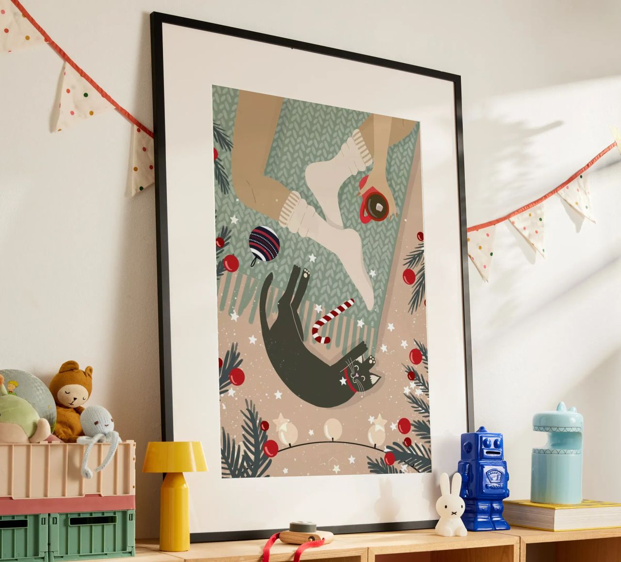 Christmas Relax Poster von cafelab