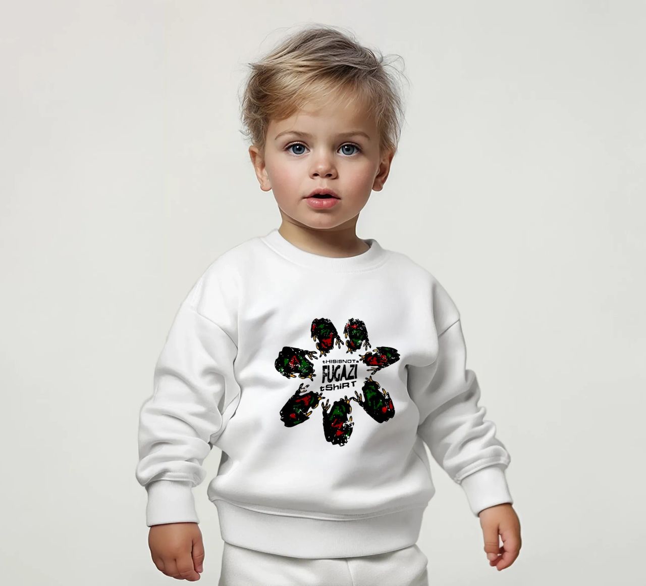 Questa non è una camicia dei Fugazi felpa neonato da Sigrid Rauuy