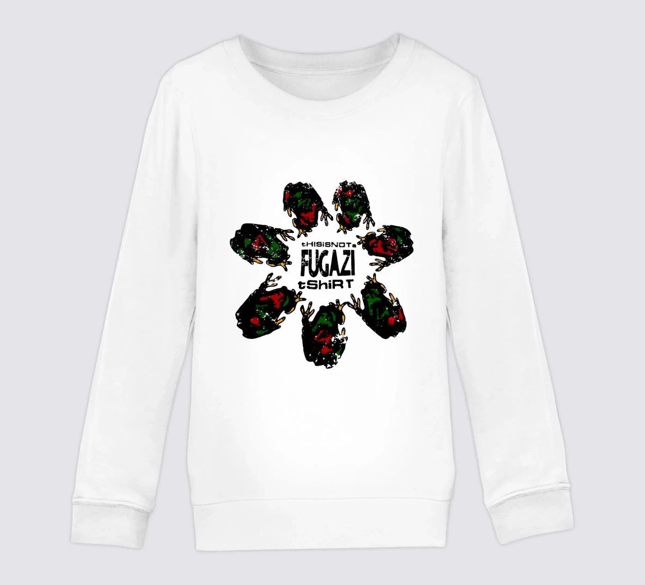 Questa non è una camicia dei Fugazi felpa bambino da Sigrid Rauuy