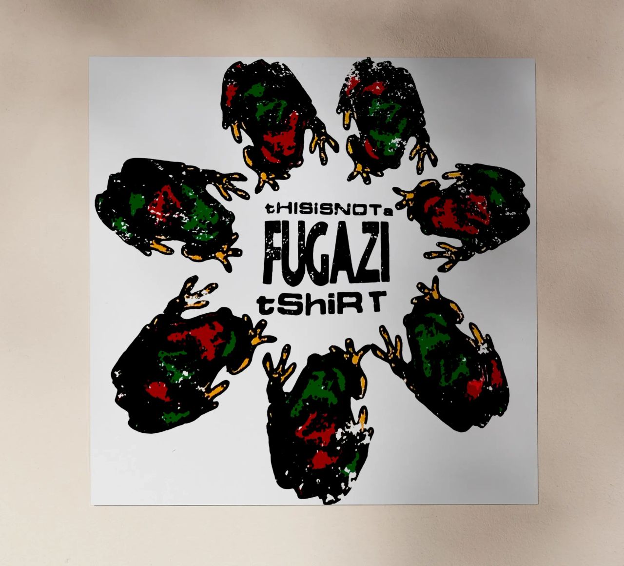 Questa non è una camicia dei Fugazi pellicola backlit da Sigrid Rauuy